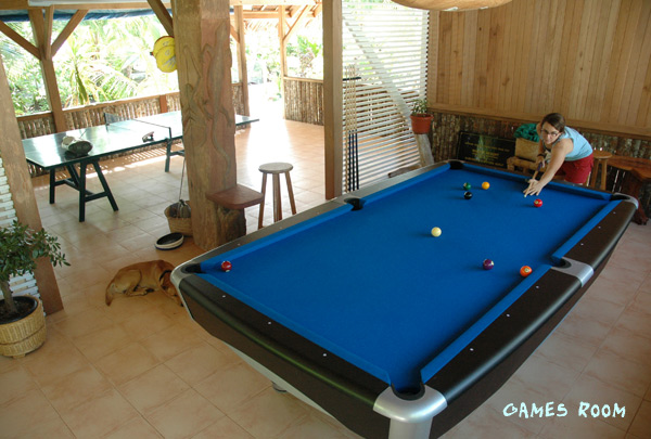 WavePark Mentawai Surf Resort Game Room