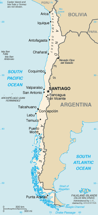 Chile Map