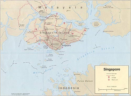 Singapore Map