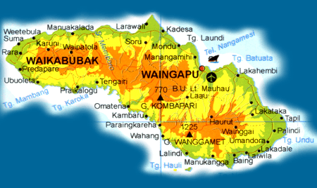 Sumba Map