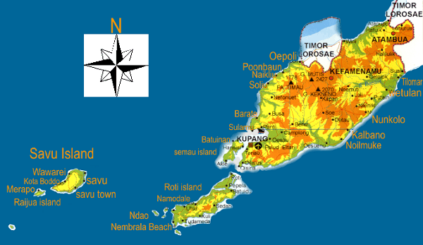 Timor Map