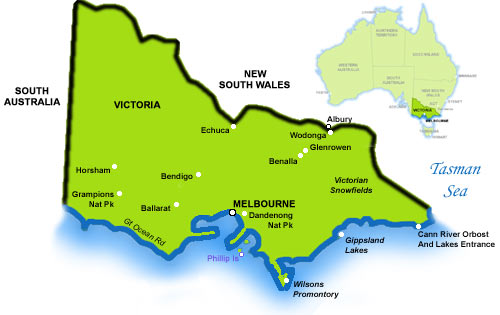 Victoria Map