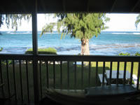View From the Kawela Bay Beach House Lanai